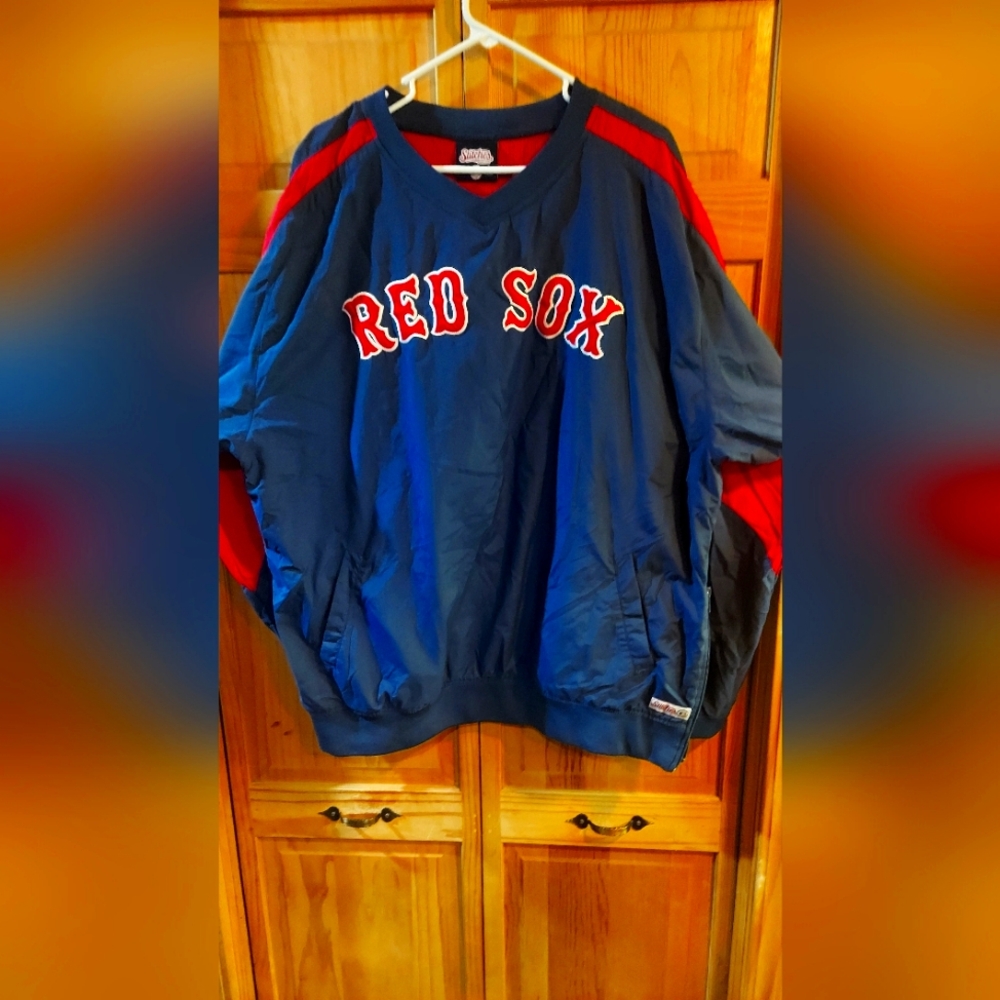 Boston Red Sox pullover jacket